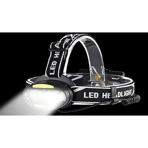 Hochleistungs-LED-Stirnlampe, 4T6-Stirnlampe mit induktivem Bewegungssensor, Camping-Stirnlampe (1/5)