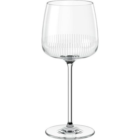 ensemble de 4 verres à vin rouge, verres à vin, résistant au lave-vaisselle, verre cristallin (1/5)