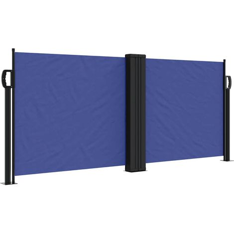 Maison Exclusive - Seitenmarkise Ausziehbar Blau 100x600 cm