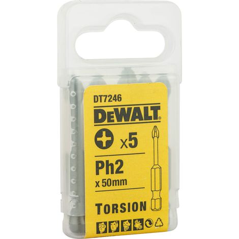 50mm PH2 Embouts pour visseuse (5 Pièces) (1/5)