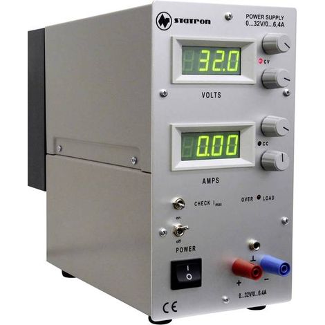 Statron 3231.10 Alimentatore da laboratorio regolabile 0 - 32 V 0 - 6.4 A 204.8 W Num. uscite 1 x