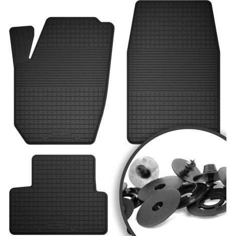 Tappetini in gomma + fermi per: Citroen DS3 cabrio (2015-) (1/5)