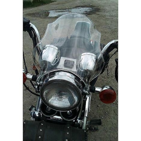 Pare-brise transparent pour Moto Guzzi Breva Griso 1200 8v 1100 850 750 IE (2003-2017)  support de phare latéral inclus