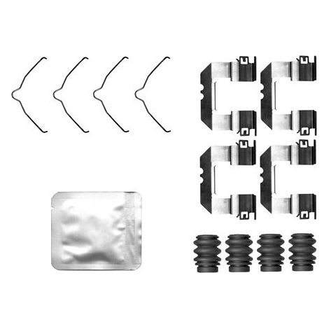 Kit d'accessoires, plaquette de frein à disque TEXTAR 82563500 HYUNDAI