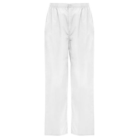 Pantalón sanitario unisex de corte recto VADEMECUM ROLY XL Blanco