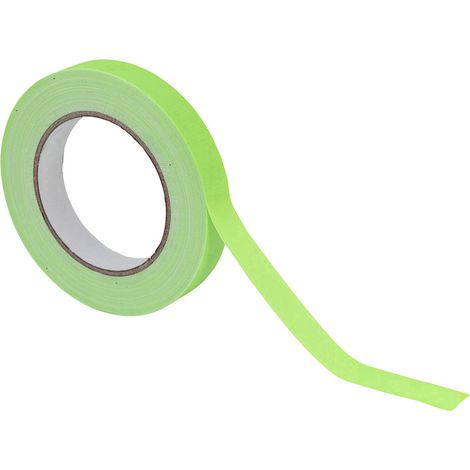 Klebeband Neongrün (L x B) 2500 cm x 1.9 cm