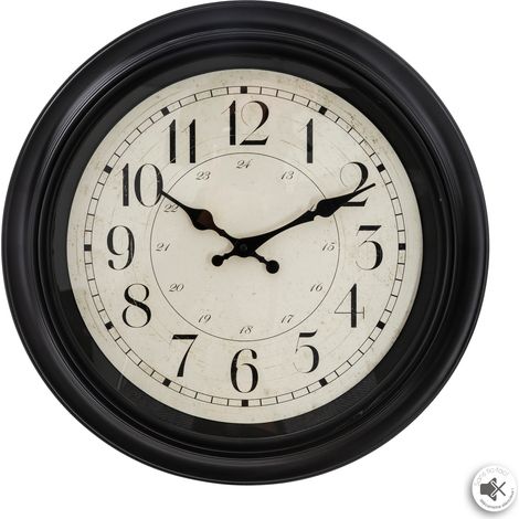 Reloj Moldi negro clásico retro vintage (1/4)