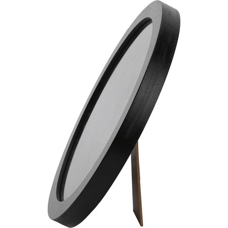 Miroir LED à intensité variable avec motif de lune imprimé en 3D, port USB, miroir cosmétique pour salon et chambre. (1/5)