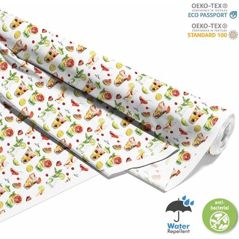 Outdoor-Dekorstoff Oxford – Cocktail-Motiv DX8350 (1/5)