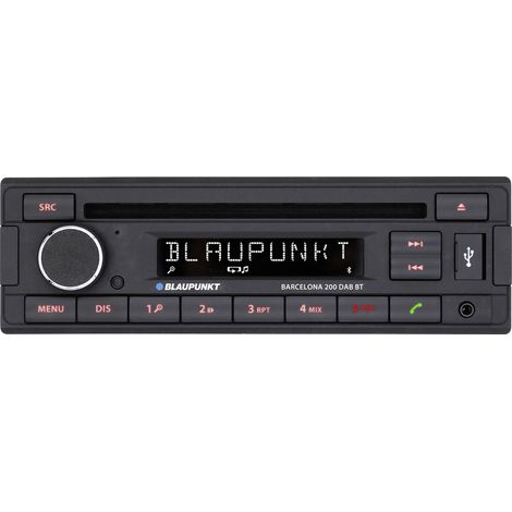 Blaupunkt Barcelona 200 DAB BT Autoradio Bluetooth®-Freisprecheinrichtung, DAB+ Tuner