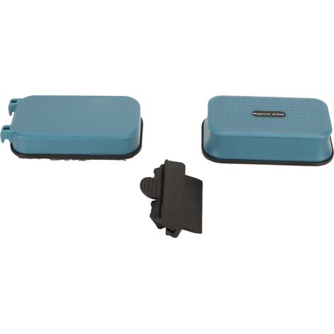Brosse magnétique pour aquarium, puissante brosse de nettoyage magnétique avec grattoir pour aquarium (1/5)