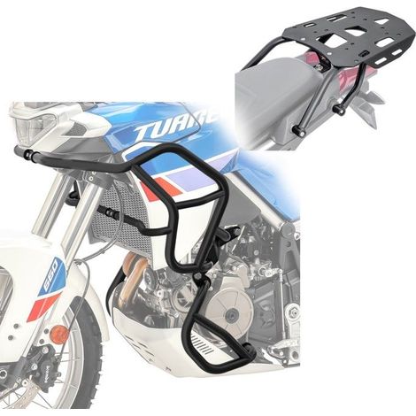 Parafango carter Set SG1 per Aprilia Tuareg 660 22-25 + Portapacchi posteriore (1/5)