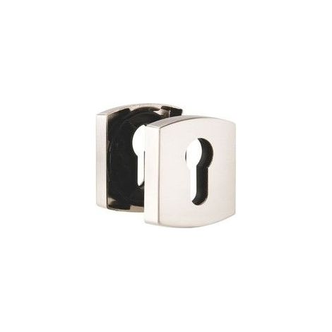 Par de rosetas 6425 Muze BEZAULT - Terciopelo cromado - Llave I - 866176