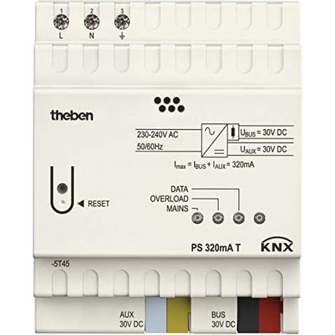 Theben PS 320 mA T KNX zur Spannungsversorgung/Überwachung KNX-Systemspannung (1/5)