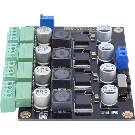Module d'alimentation à découpage, composant électronique multicanal réglable 5V-40V (1/5)