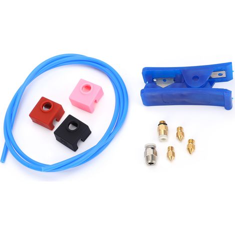 MK9 PTFE-Schlauchanschluss-Düsenset für Ender 3/3 Pro/5/5 Pro/5 Plus 3D-Drucker (1/5)