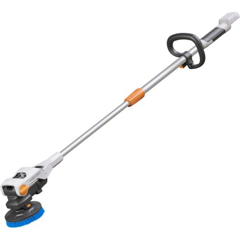 18V Twin Brush Compact Akku-Reinigungsbürste Teleskopierbar (1/5)