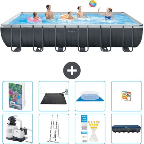 Ultra XTR Pool Rechteckig - 732x366x132 cm - 9-teilig S559