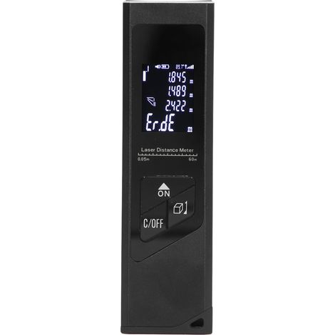Infrarot-Entfernungsmesser, hochpräzises Entfernungsmessgerät, über USB wiederaufladbar, Hand-Entfernungsmesser (1/5)
