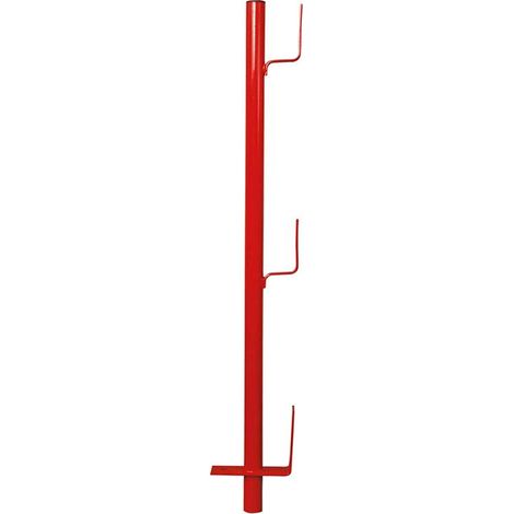 Garde-corps de protection à planche peint Ø 40 mm
