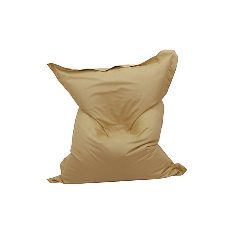 Saco-asiento gigante XXL  A x P 1800 x 1400 mm  marrón claro (1/5)