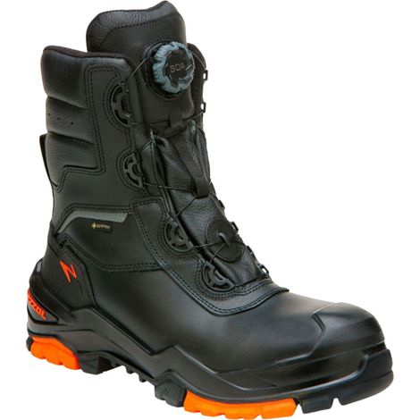 Pezzol Rambler Fast S7S CI HI SC HRO FO LG SR Boa Sicherheitsstiefel - 43 EU - Schwarze