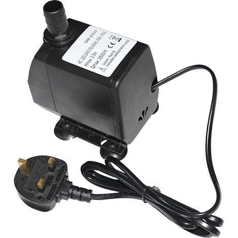 45-W-Tauchwasserpumpe mit 2500 l/h Förderleistung und 2,5 m Förderhöhe, Mini-Springbrunnenpumpe, ultraleise Wasserpumpe, kompatibel mit (1/5)