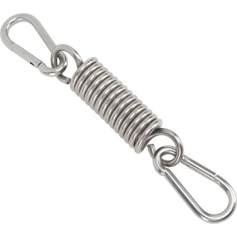 Hochleistungs-Sackfeder aus Edelstahl 304, 200 kg, 360°-Drehung, ideal für Heim- und Campingschaukeln. (1/5)