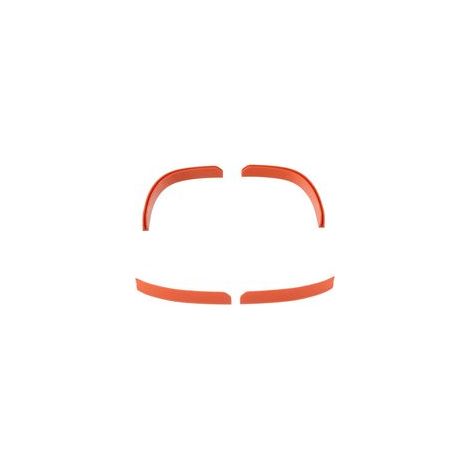 Kantenschutz für Segway Navimow i105e & i108e Mähroboter – Stoßstangenanpassung für Mähroboter – Einfache Montage, kein Klebstoff erforderlich (orange) (1/5)