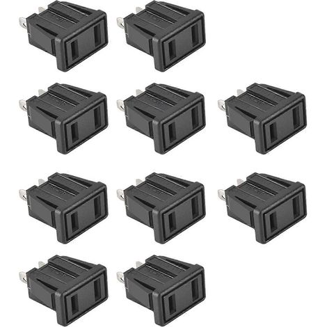 6001RS Rillenkugellager 28 x 12 x 8 mm, 10 Stück, Silber & Schwarz