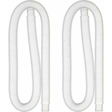 Tuyau de piscine, tuyau de rechange pour piscine, tuyau de rechange pour piscine, compatible avec les pompes INTEX 2 pièces, En (1/4)