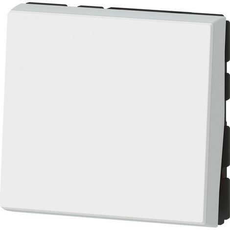 Legrand – Interrupteur va-et-vient témoin Mosaic Easy-Led 10A 2 modules – Bornes automatiques sans outil – Installation rapide et esthétique – Blanc (1/10)