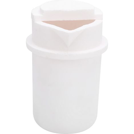 1 Kg Tasse de Crucible en Quartz de avec Couvercle pour D, Silver et Lting and Refining Tool