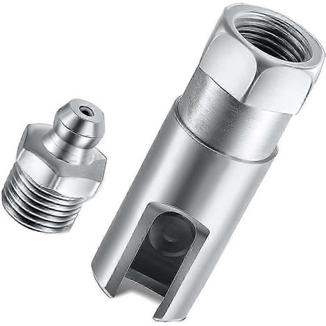 Graisseur coudé à 90° avec fente et filetage NPT 1/8". (1/5)
