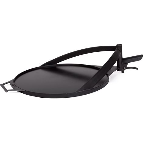 CookKing Stahl Grillplatte Zubehör für Feuerschale Bandito und Montana X 50 cm (1/3)