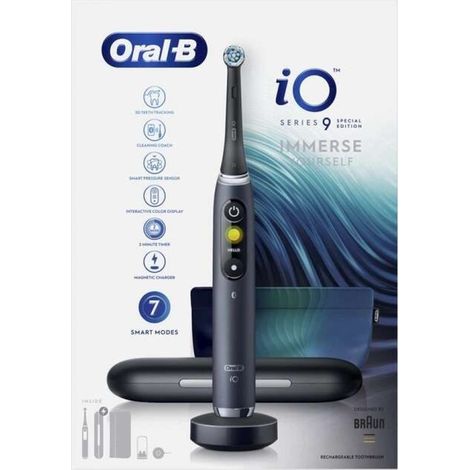 Oral-B iO9 Black Onyx Elektrische Zahnbürste