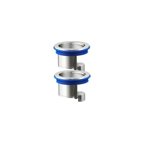 Siphon de sol anti-odeurs – Lot de 2 pièces – Drain anti-retour avec attrape-cheveux – Installation facile pour salle de bain et cuisine (1/5)
