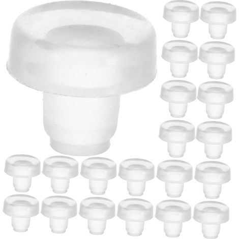 Patins de protection transparents M6 pour pieds de table, lot de 50 (1/5)
