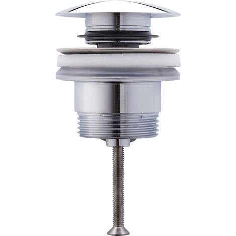 Válvula PUSH-OPEN cromada DURAVIT