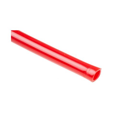 Tuyau à air RS PRO, 4mm x 2.5mm x 30m Rouge en Nylon ( Prix pour 1 )