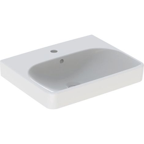 Geberit Smyle Square lavabo 500259, 55x44cm, avec trou pour