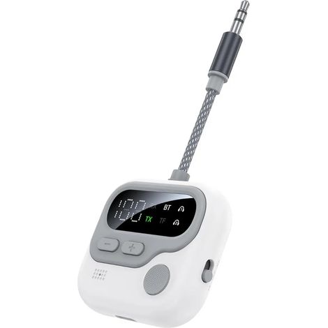 Bluetooth 5.4 émetteur récepteur moniteur numérique 2 en 1 (1/5)