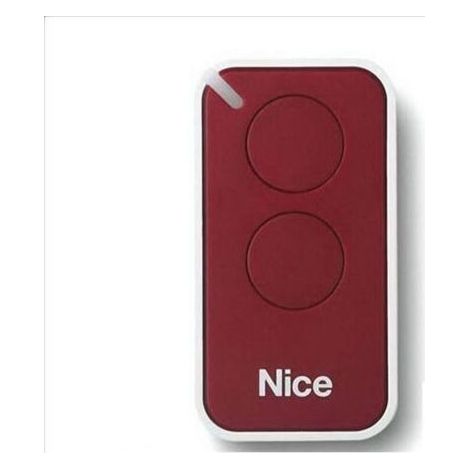 Nice Émetteur Era Inti, 2 Canaux 1pcs Rouge