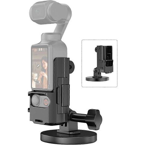 Support magnétique pour appareil photo Pocket 3 pouces, adaptateur et fixation. (1/4)