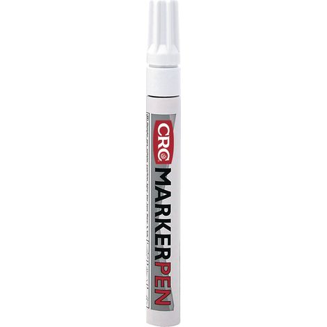 Pennarello permanente MARKERPEN bianco linea B.1-4,5mm punta scrittura resistente all'acqua