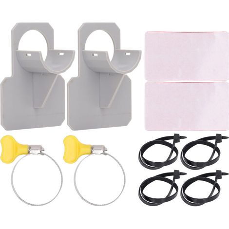 Supports de tuyaux de piscine, supports de Support de tuyaux hors sol avec attache de câble à bande pour empêcher l'affaissement des tuyaux, accessoire (1/5)