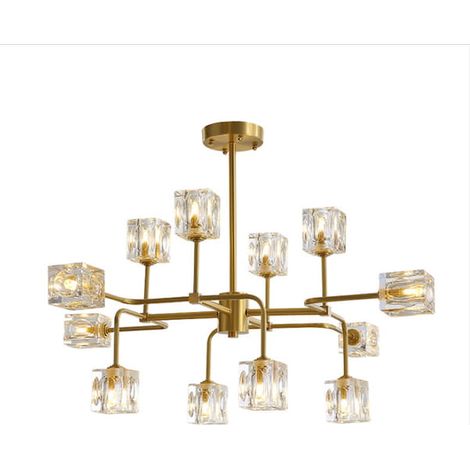 Cubicoli 12 - Lampadario moderno a 12 bracci