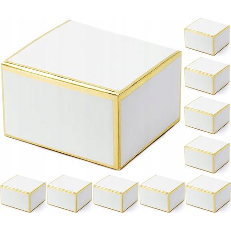 Schachteln, weiß, 6x3,5x5,5cm (1 Packung / 10 Stück) (1/5)
