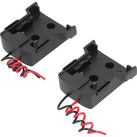 Support de batterie en deux parties avec interface de convertisseur de puissance, compatible avec la Milwaukee M18 18V (1/5)