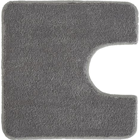 Kleine Wolke WC-Vorleger Super Soft anthrazit 50 x 50 cm